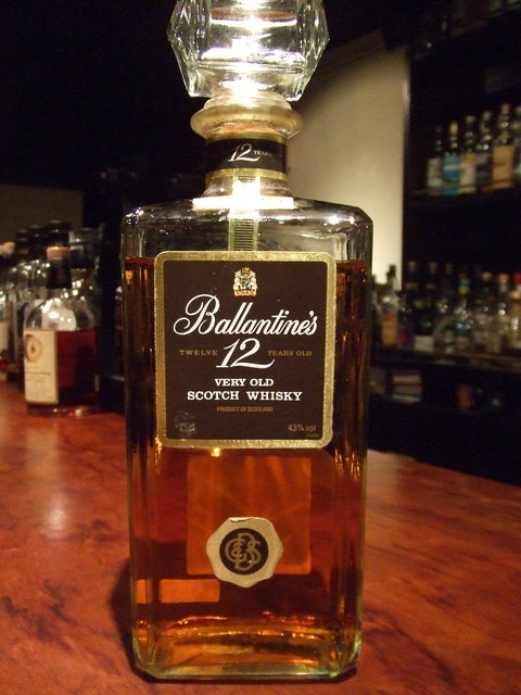 Ob バランタイン12年 ベリーオールド デキャンタ 43 Bottle Collection 名古屋伏見のオーセンティックなモルトバー Bar Waiter Waiter