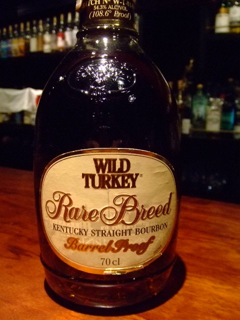 ワイルドターキー レアブリード 90年代流通ラベル Bottle Collection 名古屋伏見のオーセンティックなモルトバー Bar Waiter Waiter